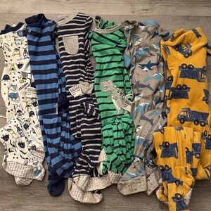 Kids One Piece Pajamas Set - Multicolor